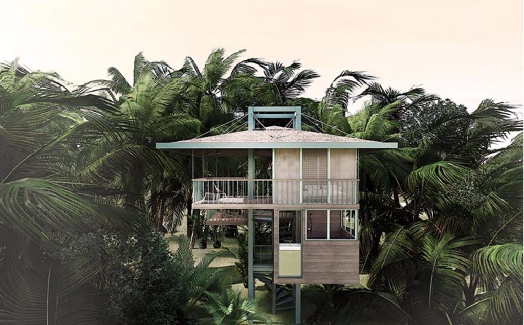 Модульні екобудинки на сваях