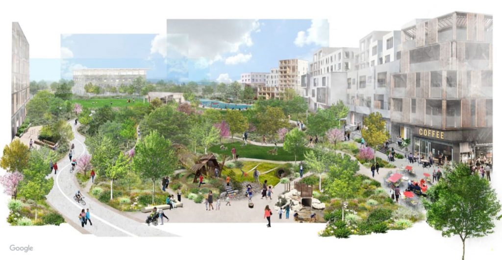 Нове Google місто у Каліфорнії