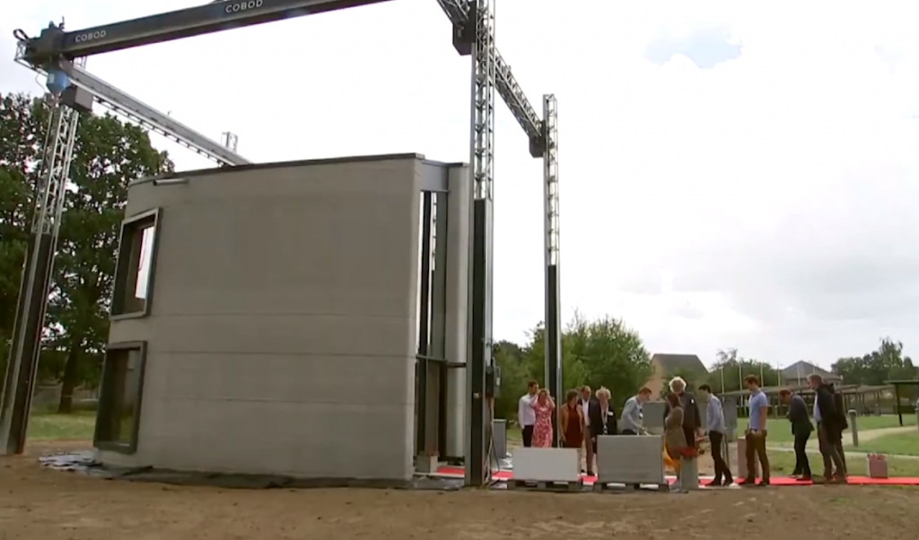 Будинок побудований на 3D принтері