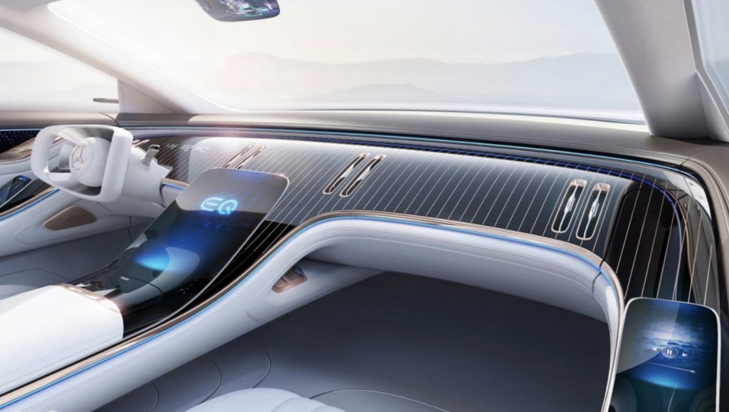 Електричний седан Mercedes-Benz EQS