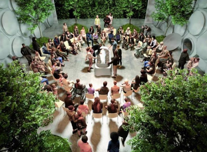 Центр з переробки людських тіл в компост