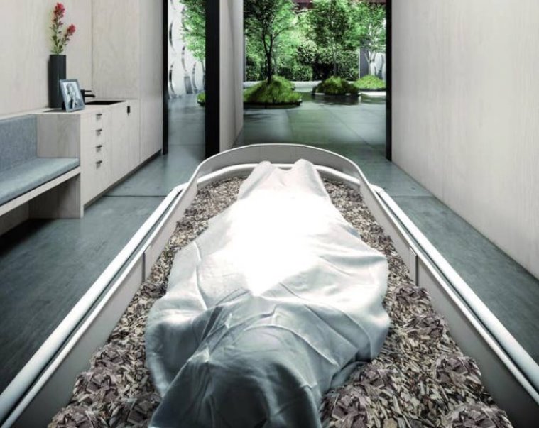 Центр з переробки людських тіл в компост