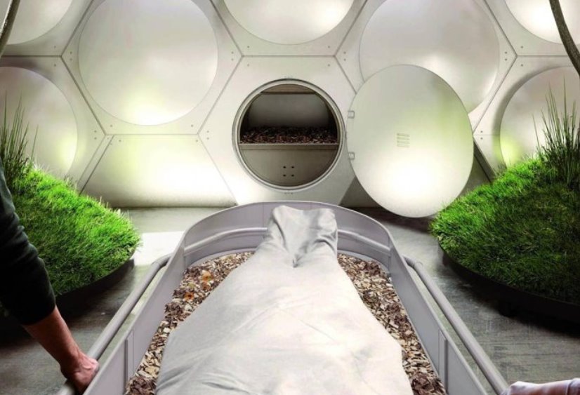 Центр з переробки людських тіл в компост