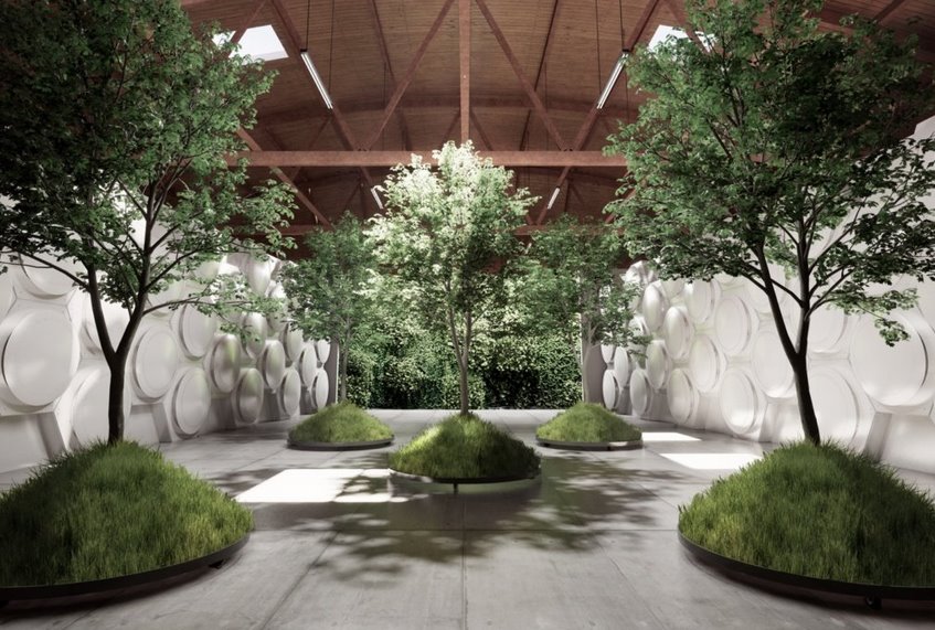 Центр з переробки людських тіл в компост