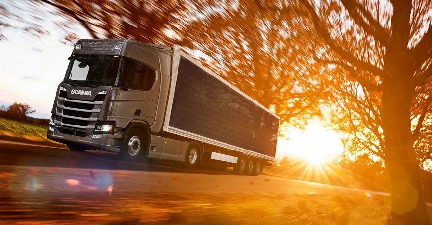 Сонячній напівпричіп Scania, що допоможе економити майже 20% палива