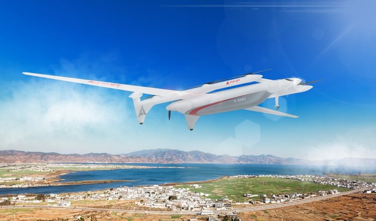 Вантажний дрон V400 Albatross від китайських розробників з запасом хода 1000 км
