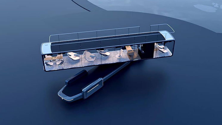 Транспорт майбутнього: дизайнер представив концепт автобуса Mercedes-Benz Horizon Liner 