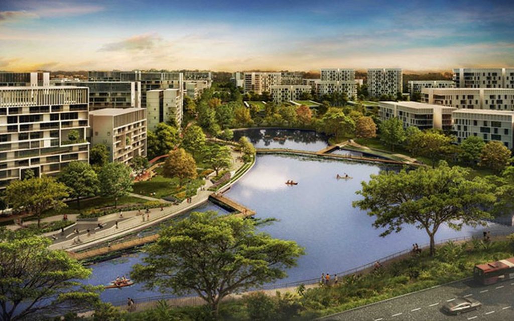 Сінгапур збудує нове екологічне місто з підземною залізницею і фермами