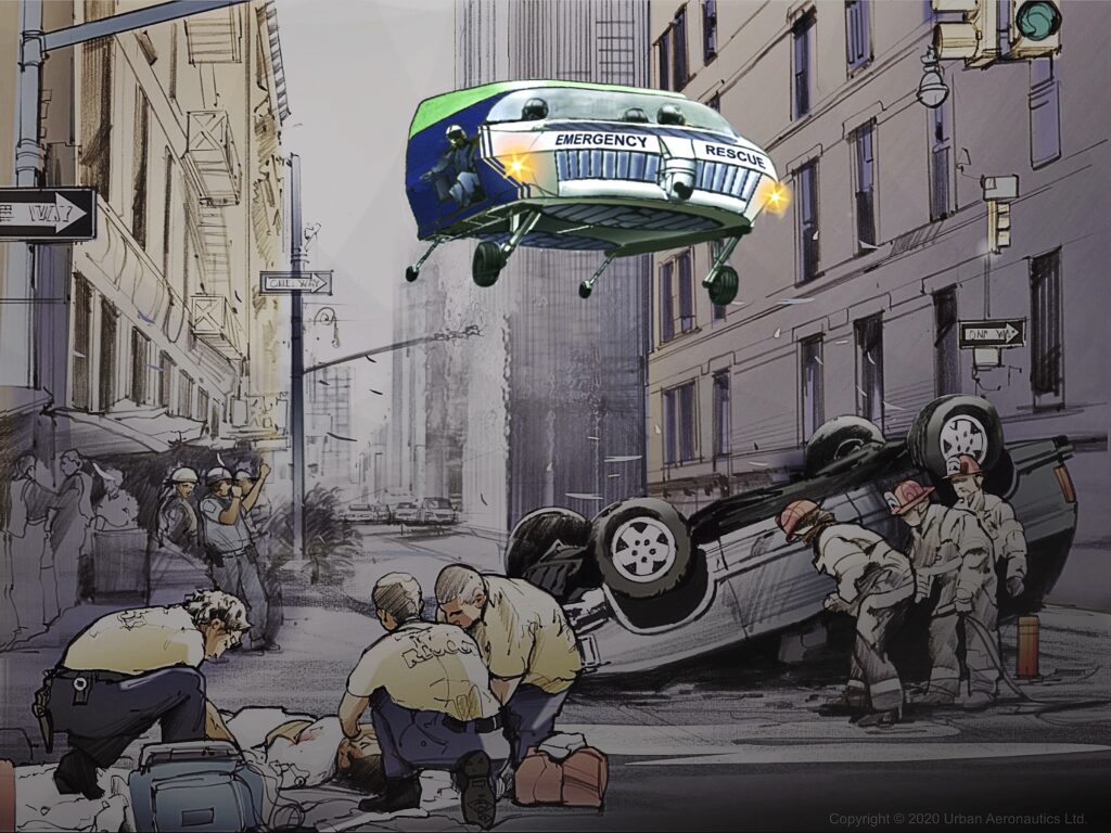 Літальний апарат CytyHawk працюватиме в службі швидкої медичної допомоги