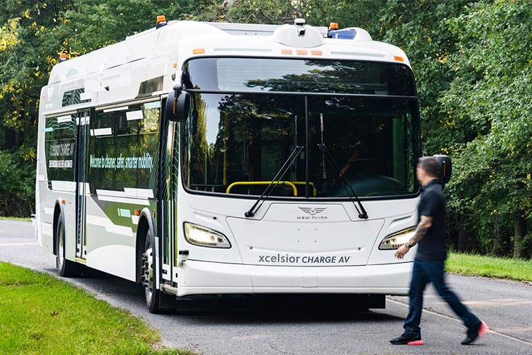 New Flyer презентувала автономний електробус Xcelsior AV 