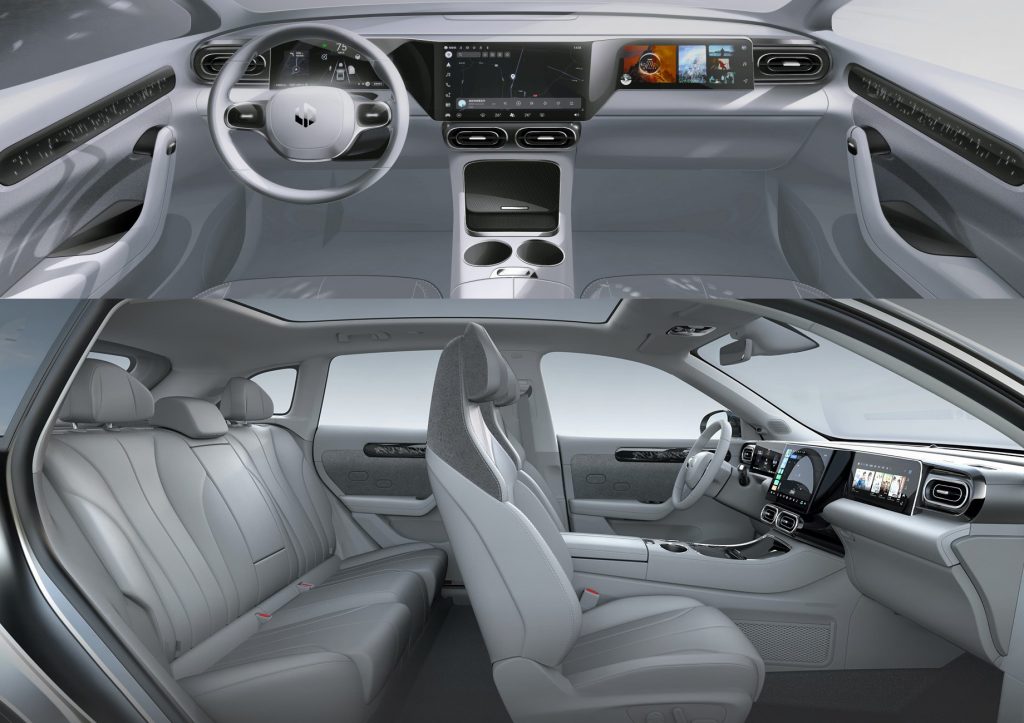 Серійний Leap C11 похвалився двома моторами і трьома дисплеями