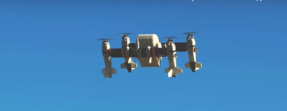 Вантажний безпілотний тейлсіттер APT 70 пройшов випробування вантажем 