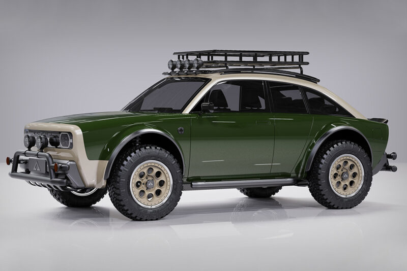 Ралійний електрокар Alpha Motors JAX CUV