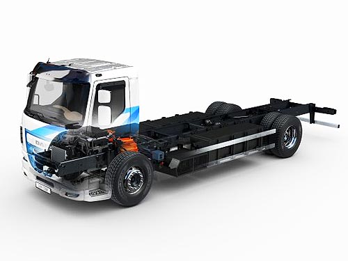Представлений електричний DAF LF Electric зі запасом ходу до 280 км 