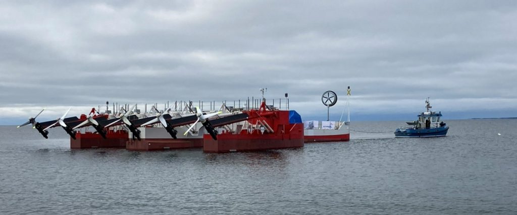 У провінції Нова Шотландія у Канаді розпочалось тестування першої припливної електростанції потужністю 420 кВт