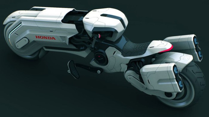 Концепт-чоппер Honda Chopper Concept – футуристичний прибулець із «Зоряних війн»