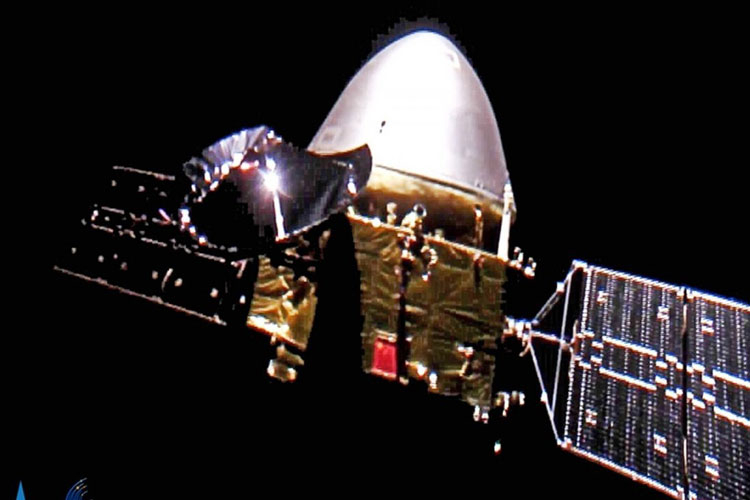 Китайці успішно вивели зонд «Тяньвень-1» на орбіту Марса