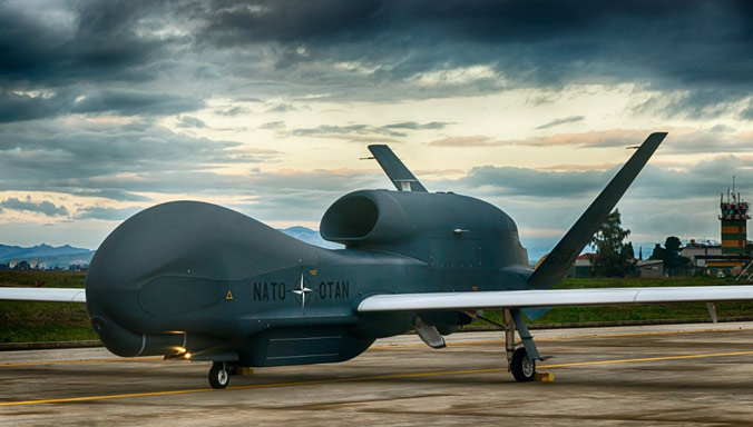 НАТО оголосив про готовність бойового флоту безпілотних дронів в Італії