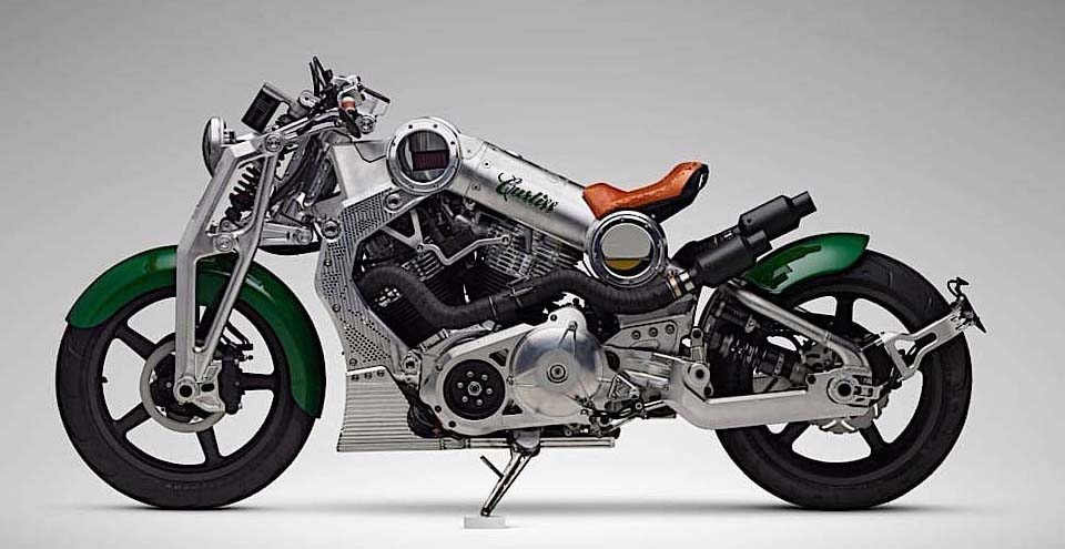 Дорогі та потужні: Curtiss випускає першу партію електробайків за $ 115 000 