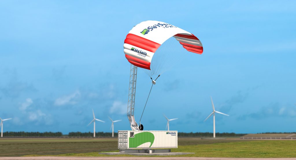 Компанія SkySails Power реалізує проект в області вироблення енергії вітру на великій висоті