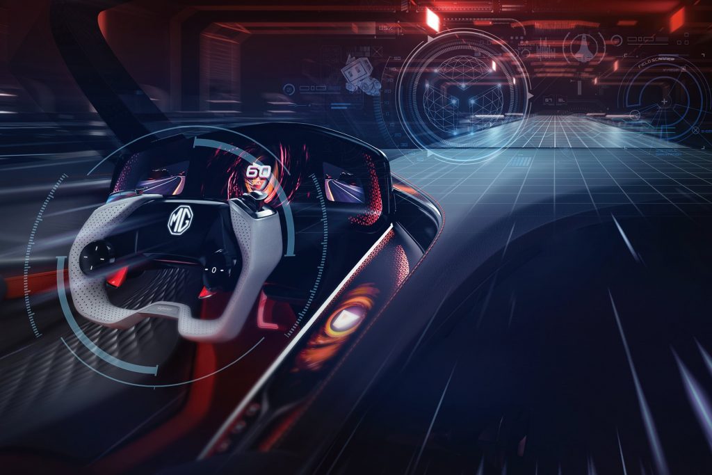 Електрокар для кіберфанів MG Cyberster засвітився у тизері 