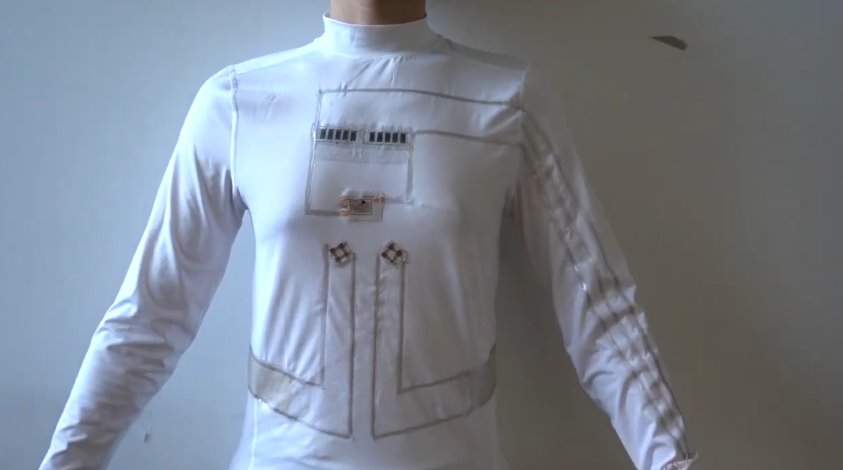 Створений електрогенеруючий одяг для занять спортом 