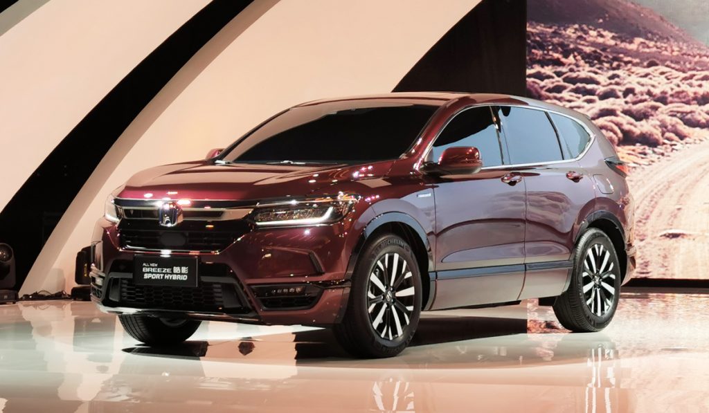 Новий паркетник Honda Breeze, або CR-V в гримі