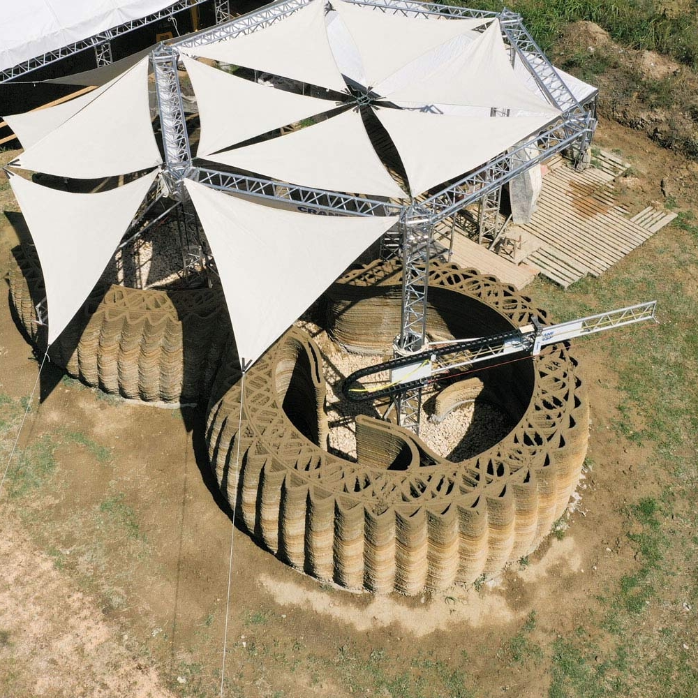 Будинок TECLA - 3D-друк із глини місцевого виробництва