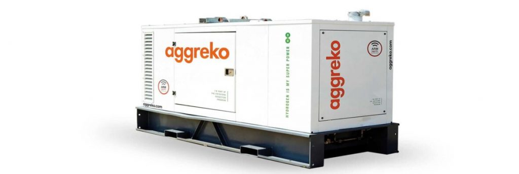 Готові установки для спалювання водню Aggreko в Європі