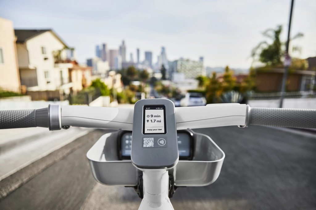 Новий електричний велосипед від компанії Rideshare Lyft  